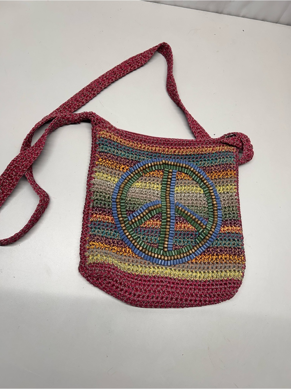The Sak bag in multicolor with beads